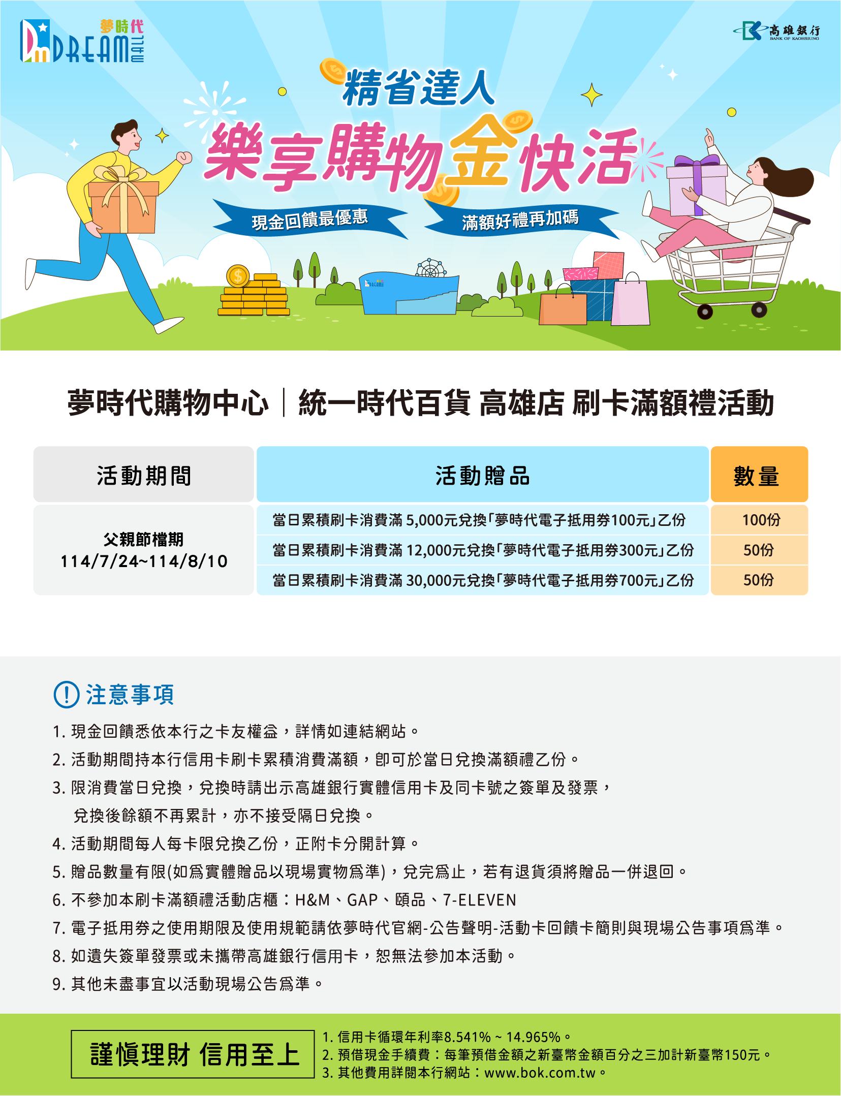 夢時代活動DM圖